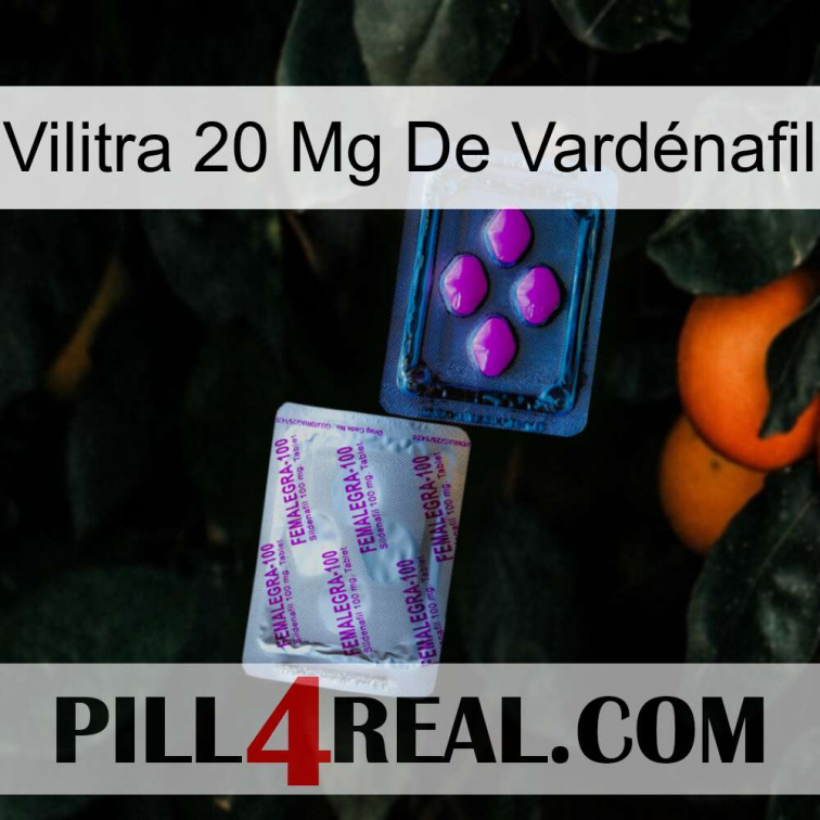 Vilitra 20 Mg De Vardénafil 37
